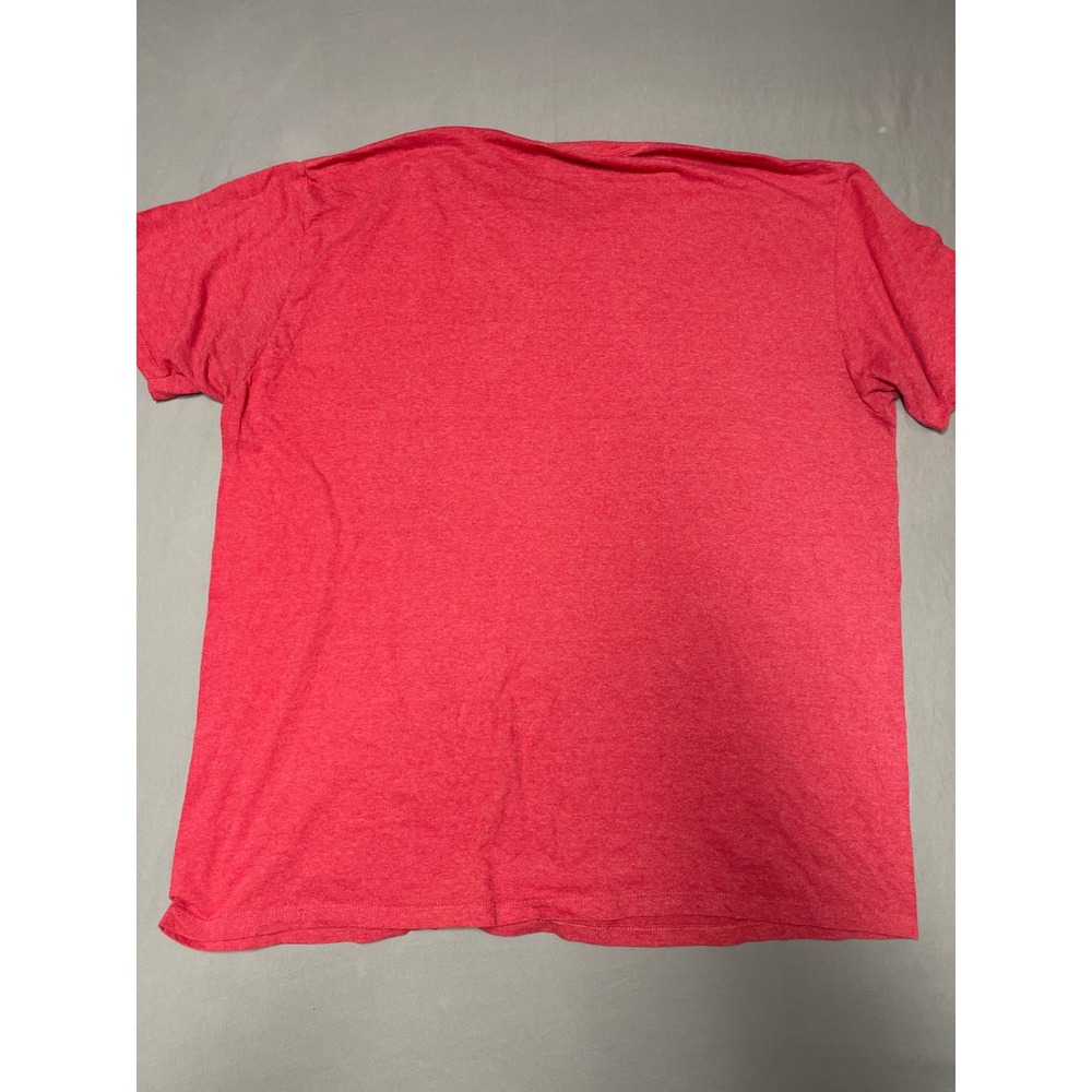 Coca-Cola Mens Enjoy Coke Graphic T-Shirt Red Heather 2XL Short Sleeve Tee - Picture 8 of 8